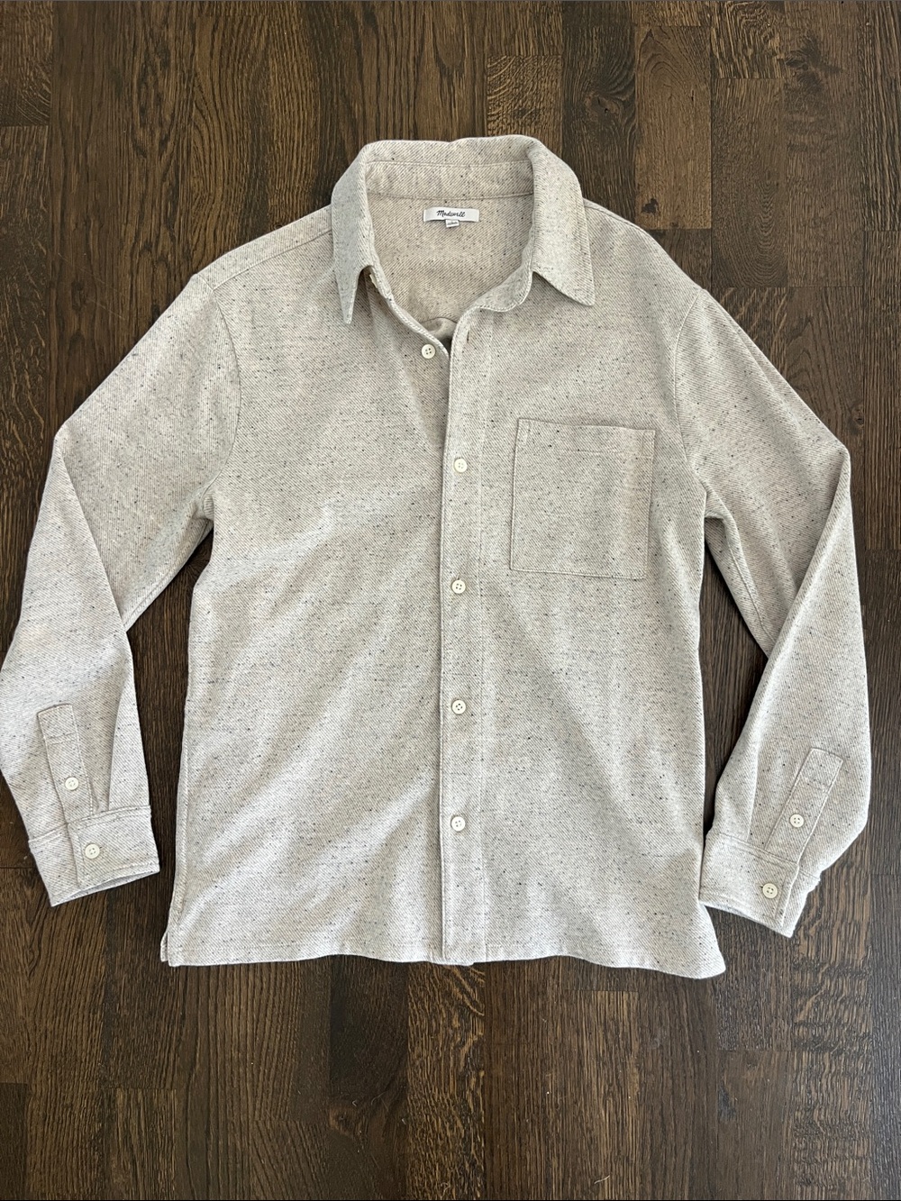 Madewell cream button down